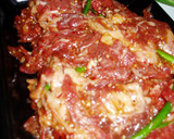 　牛肉とピーマンの炒め物（青椒炒牛肉　）作り方1写真