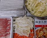 麻婆豆腐の素で豚肉白菜春雨炒め♡作り方1写真