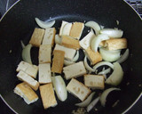 厚揚げとキャベツの炒め煮~カレー味~作り方3写真