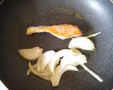 鮭の塩焼きそば作り方3写真