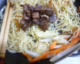 ぼっかけ入り・塩焼きそば(塩すじそば)作り方5写真