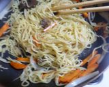 ぼっかけ入り・塩焼きそば(塩すじそば)作り方6写真