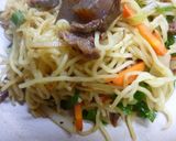 ぼっかけ入り・塩焼きそば(塩すじそば)作り方8写真