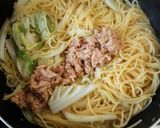 ハズさない味!?白菜とツナのパスタ作り方5写真