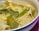 市販餃子de体があったまるスープギョーザ作り方5写真