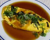 絶品★納豆オムレツの餡かけ作り方9写真