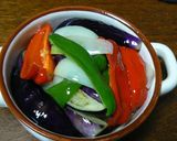 揚げ餅と茄子のグラタン作り方5写真