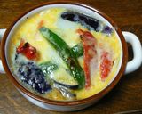 揚げ餅と茄子のグラタン作り方7写真