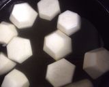✾里芋の白味噌バター✾柚子胡椒和え作り方4写真