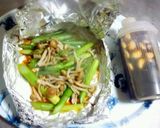 アスパラとしめじのホイル焼き作り方5写真