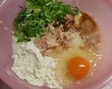 簡単☆山芋とツナのふわとろ焼き作り方1写真