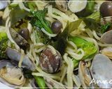 ☆菜の花とあさりの塩焼きそばー四国食材☆作り方7写真