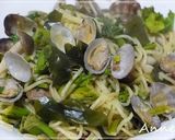 ☆菜の花とあさりの塩焼きそばー四国食材☆作り方8写真