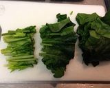 ほうれん草バター炒め★作り方1写真