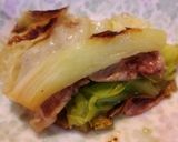 簡単！豚とキャベツのミルフィーユ焼き♪作り方5写真