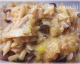 豆腐ステーキ♡ネギときのこの味噌ソース作り方5写真