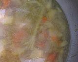 鶏ガラ見つけたら☆スペイン風の簡単スープ作り方3写真
