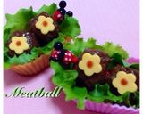 ✿キャラ弁 ミッキーのミートボール✿作り方6写真