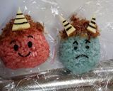 節分♪赤おに☆青おに☆キャラ弁♬作り方7写真