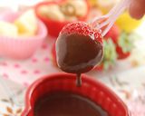 南洋のチョコレートフォンデュ作り方4写真