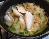 簡単！優しい味の餃子スープ作り方3写真