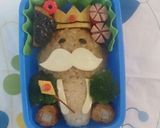 王様なめこキャラ弁当作り方6写真