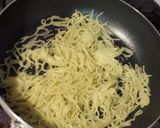 マルちゃん塩焼そばで汁なし辛麺作り方2写真