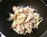 時短簡単☆豚こまペペロンチーノ作り方3写真