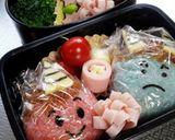 節分♪赤おに☆青おに☆キャラ弁♬作り方9写真