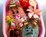 節分♪赤おに☆青おに☆キャラ弁♬作り方10写真