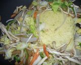 宇和島じゃこてんと白菜の塩焼きそば作り方4写真