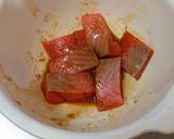 *フライパンで♪鮭のカレー竜田*作り方2写真