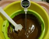 バレンタインに❤苺ムース入りチョコレート作り方6写真