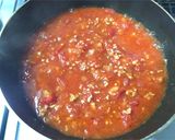 タバスコで旨辛パスタ☆HOTミートソース作り方3写真
