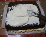 ショコラのシューロールケーキ作り方21写真