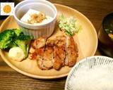 簡単！照り焼きのたれで照り焼きチキン作り方3写真