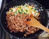 ＊ハンバーグでケチャライス✳︎作り方3写真