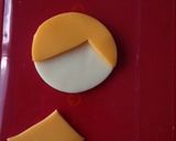 キャラ弁✳︎バレンタインサンドイッチ♡作り方3写真