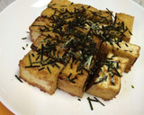 たらこスパのソースで〜厚揚げ炒め♪作り方4写真