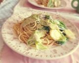 ♡キャベツとじゃがいものクリームパスタ♡作り方4写真