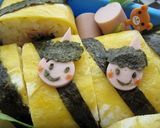 トラ柄節分弁当（キャラ弁）作り方4写真