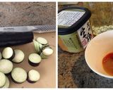 茄子とピーマンとウィンナーの甘味噌炒め作り方1写真