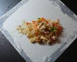 おふくろの味　具沢山！五目春巻き作り方4写真