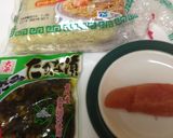 明太高菜焼きそば作り方1写真