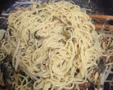 明太高菜焼きそば作り方3写真