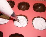 バレンタインに❤苺ムース入りチョコレート作り方12写真