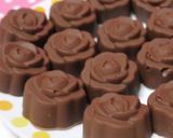 バレンタインに❤苺ムース入りチョコレート作り方15写真