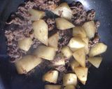 大根と牛肉のごま味噌醤油炒め作り方6写真