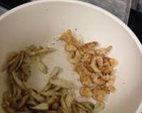 鶏皮とゴボウのゆかり炒め作り方4写真