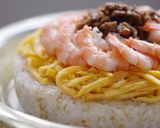 お祝いに♪簡単ちらし寿司ケーキ作り方7写真
